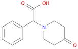 2-(4-Oxopiperidin-1-yl)-2-phenylacetic acid