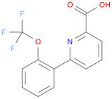 6-(2-(Trifluoromethoxy)phenyl)picolinic acid