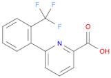 6-(2-(Trifluoromethyl)phenyl)picolinic acid