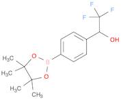 2,2,2-trifluoro-1-(4-(4,4,5,5-tetramethyl-1,3,2-dioxaborolan-2-yl)phenyl)ethanol