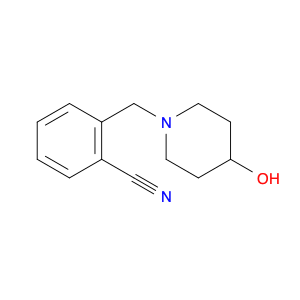 2-((4-Hydroxypiperidin-1-yl)methyl)benzonitrile