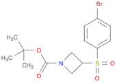 tert-Butyl 3-((4-bromophenyl)sulfonyl)azetidine-1-carboxylate