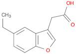 (5-ETHYL-1-BENZOFURAN-3-YL)ACETIC ACID