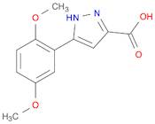 5-(2,5-DIMETHOXYPHENYL)-1H-PYRAZOLE-3-CARBOXYLIC ACID