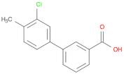 3'-Chloro-4'-methyl-[1,1'-biphenyl]-3-carboxylic acid