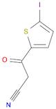 3-(5-Iodothiophen-2-yl)-3-oxopropanenitrile