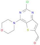 2-chloro-4-morpholinothieno[3,2-d]pyrimidine-6-carbaldehyde