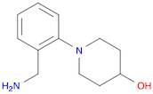 1-(2-(Aminomethyl)phenyl)piperidin-4-ol