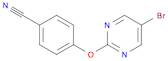 4-[(5-BROMOPYRIMIDIN-2-YL)OXY]BENZONITRILE