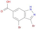 3,4-Dibromo-1H-indazole-6-carboxylic acid