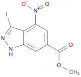 Methyl 3-iodo-4-nitro-1H-indazole-6-carboxylate