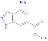 Methyl 4-amino-1H-indazole-6-carboxylate