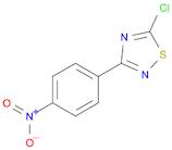 1,2,4-Thiadiazole, 5-chloro-3-(4-nitrophenyl)-