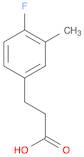 Benzenepropanoicacid, 4-fluoro-3-methyl-