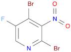 2,4-Dibromo-5-fluoro-3-nitropyridine