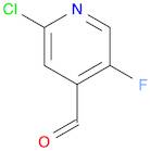 2-Chloro-5-fluoroisonicotinaldehyde