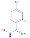 2-Fluoro-N,4-dihydroxybenzimidamide