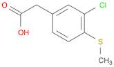 3-Chloro-4-(methylthio)phenylacetic acid