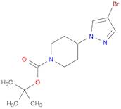 4-(4-Bromopyrazol-1-yl)piperidine-1-carboxylic acid tert-butyl ester