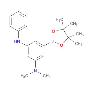 N1,N1-DIMETHYL-N3-PHENYL-5-(4,4,5,5-TETRAMETHYL-1,3,2-DIOXABOROLAN-2-YL) BENZENE-1,3-DIAMINE