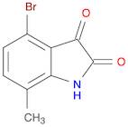 4-Bromo-7-methylindoline-2,3-dione