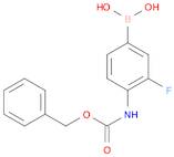 4-(BENZYLOXYCARBONYLAMINO)-3-FLUOROPHENYLBORONIC ACID