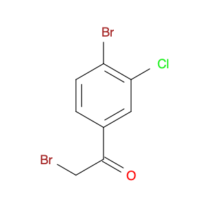 Ethanone, 2-bromo-1-(4-bromo-3-chlorophenyl)-