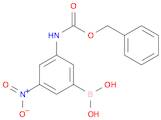 (3-(((Benzyloxy)carbonyl)amino)-5-nitrophenyl)boronic acid