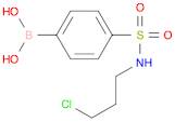 4-(N-(3-CHLOROPROPYL)SULFAMOYL)PHENYLBORONIC ACID