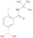 (3-(tert-Butylcarbamoyl)-4-fluorophenyl)boronic acid