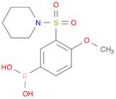 4-METHOXY-3-(PIPERIDIN-1-YLSULPHONYL)BENZENEBORONIC ACID