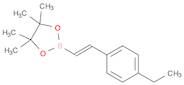 (E)-2-(4-Ethylstyryl)-4,4,5,5-tetramethyl-1,3,2-dioxaborolane