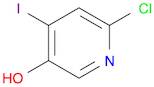 3-Pyridinol,6-chloro-4-iodo-