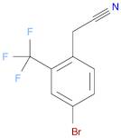 2-(4-Bromo-2-(trifluoromethyl)phenyl)acetonitrile