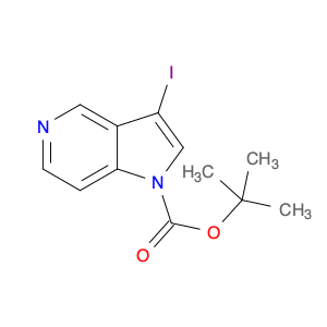 tert-Butyl 3-iodo-1H-pyrrolo[3,2-c]pyridine-1-carboxylate