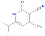 6-(Difluoromethyl)-2-hydroxy-4-methylnicotinonitrile