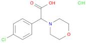 (4-Chloro-phenyl)-morpholin-4-yl-aceticacid hydrochloride