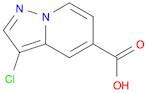 3-Chloropyrazolo[1,5-a]pyridine-5-carboxylic acid