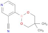 3-Cyano-4-(5,5-Dimethyl-[1,3,2]Dioxaborinan-2-Yl)-Pyridine