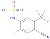 N-(4-Cyano-2-iodo-5-(trifluoromethyl)phenyl)methanesulfonamide