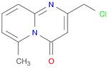 4H-Pyrido[1,2-a]pyrimidin-4-one,2-(chloromethyl)-6-methyl-