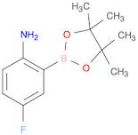 Benzenamine,4-fluoro-2-(4,4,5,5-tetramethyl-1,3,2-dioxaborolan-2-yl)-