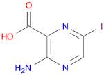 3-Amino-6-iodopyrazine-2-carboxylic acid