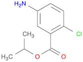 Benzoic acid, 5-amino-2-chloro-, 1-methylethyl ester