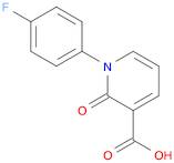 3-Pyridinecarboxylic acid, 1-(4-fluorophenyl)-1,2-dihydro-2-oxo-