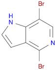 4,7-Dibromo-1H-pyrrolo[3,2-c]pyridine