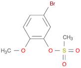 5-Bromo-2-methoxyphenyl methanesulfonate