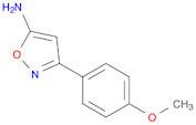 3-(4-methoxyphenyl)isoxazol-5-amine