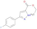 3-(4-FLUOROPHENYL)-1H-PYRAZOLE-5-CARBOXYLIC ACID ETHYL ESTER