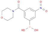 3-(MORPHOLINE-4-CARBONYL)-5-NITROPHENYLBORONIC ACID